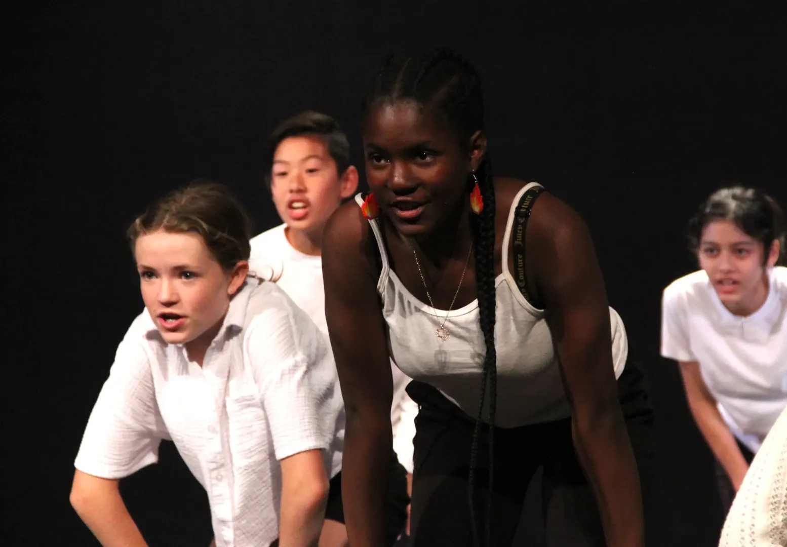 Children on stage