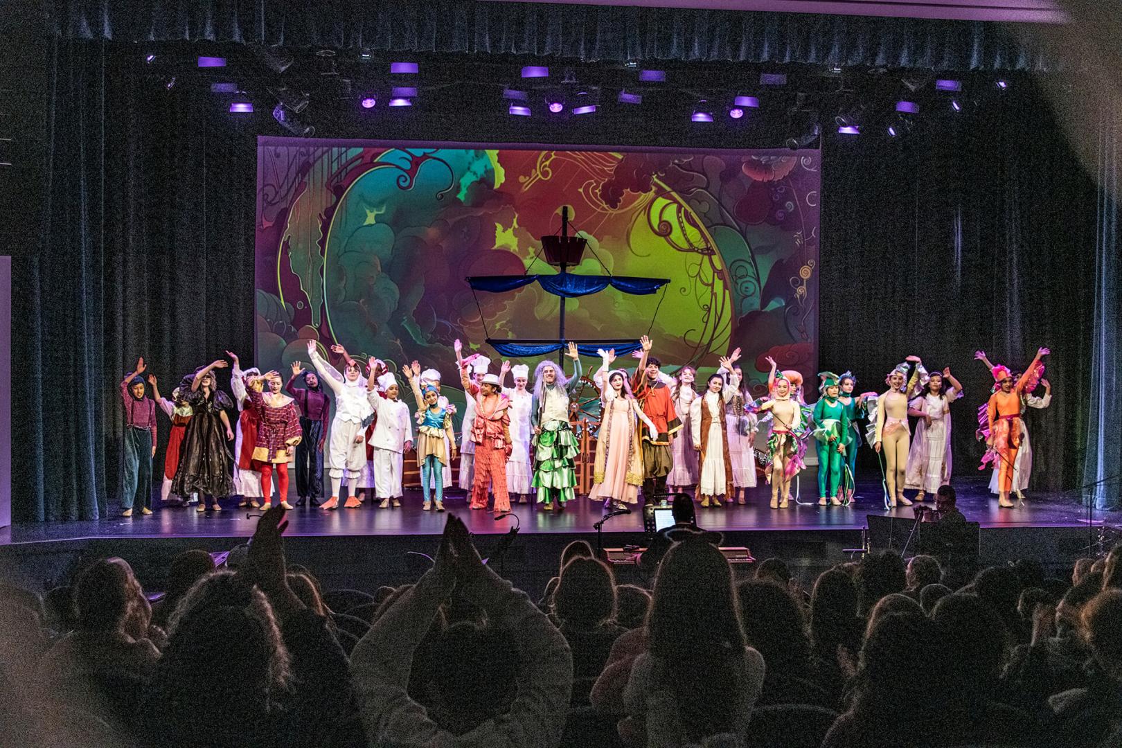 Childen at curtain call