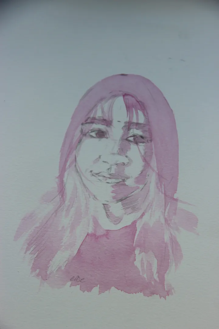 Self-portrait of a child